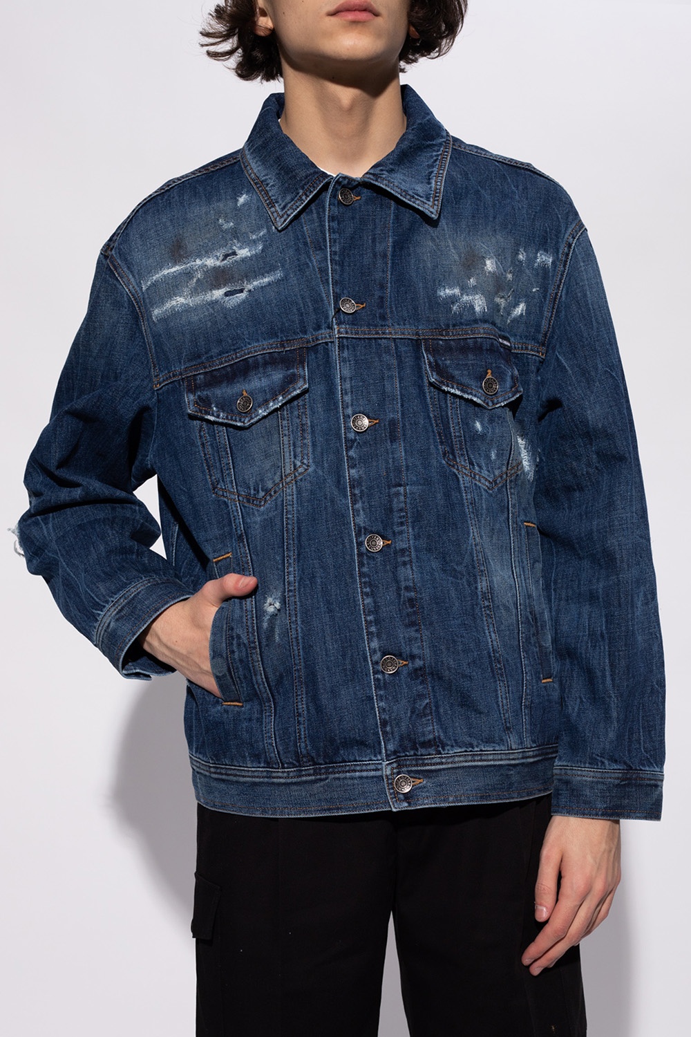 Dolce and gabbana jeans on sale jacket